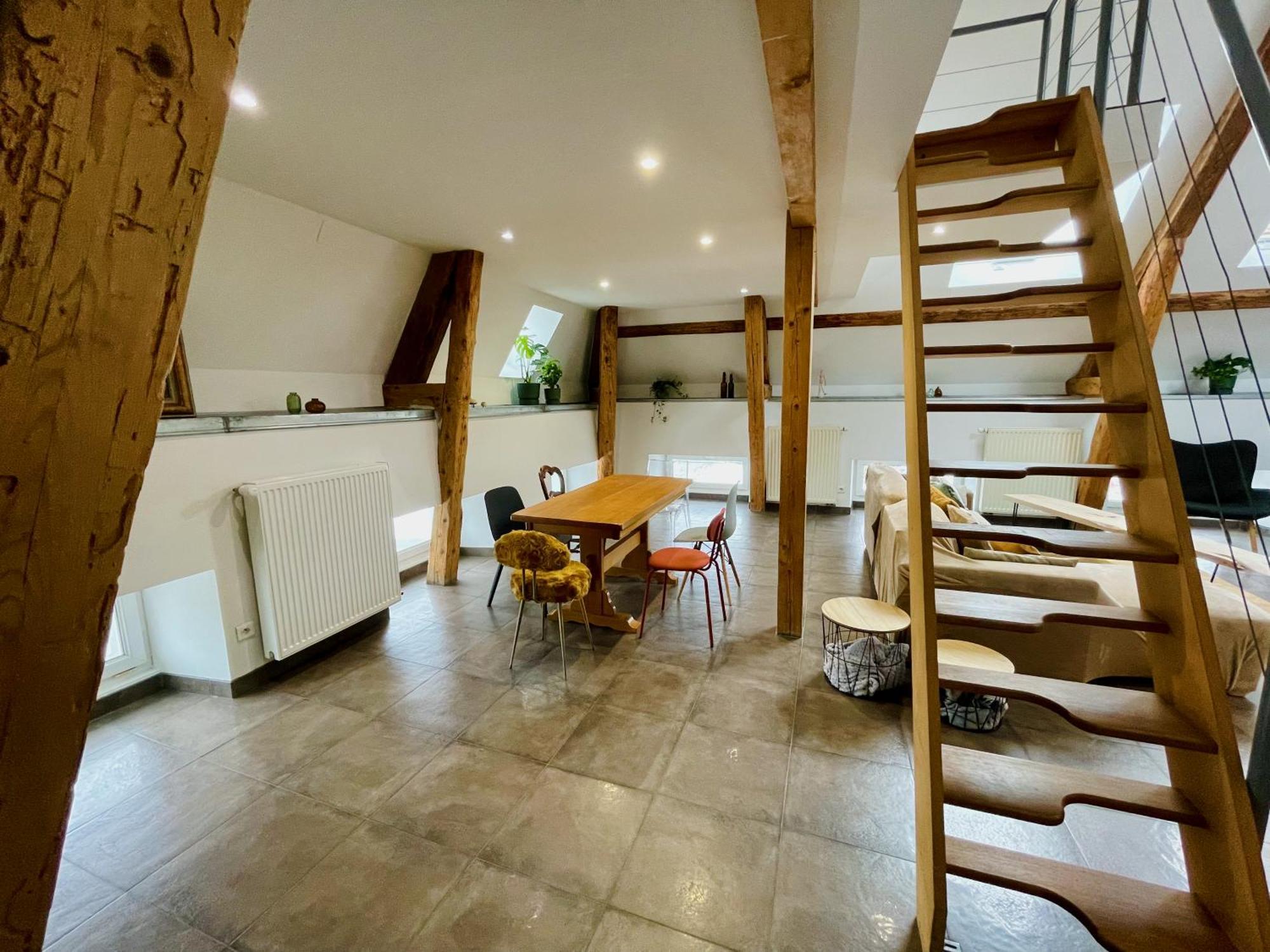 Duplex + Parking Gratuit Facile Apartment Sainte-Suzanne  Exterior photo